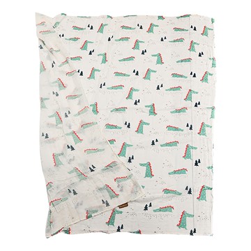 Roaze 柔仕 紗布包巾毯  muslin棉布 細緻柔軟  不含螢光劑 甲醛  叢林小鱷