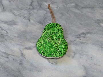 草地 梨型鑰匙包【K220408】