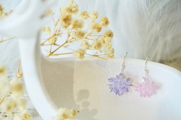 【晶簇】鋯石/耳環/耳夾/銀針