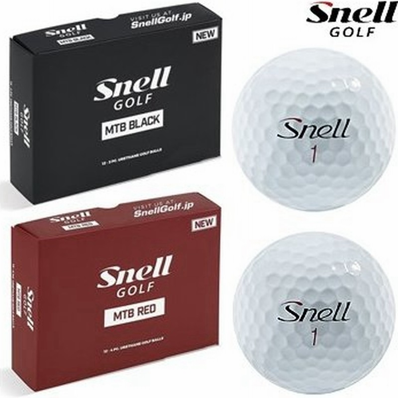 Snell Golf スネルゴルフ 日本正規品 Mtbシリーズ ゴルフボール1ダース 12個入 通販 Lineポイント最大0 5 Get Lineショッピング