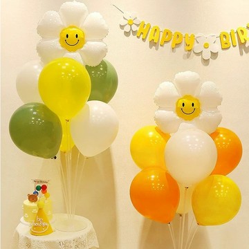 【芽米栗】最快隔日到 7顆氣球桌飄組 桌飄氣球 氣球桌飄 氣球支架 生日佈置 氣球柱 氣球立柱 氣球樹 氣球佈置