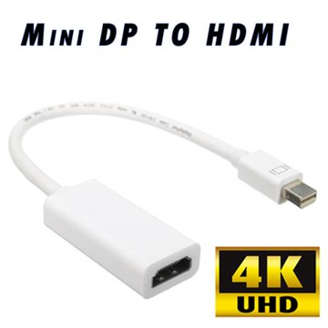 4K Mini display(公)轉HDMI(母)轉接線Mini DP to HDMI
