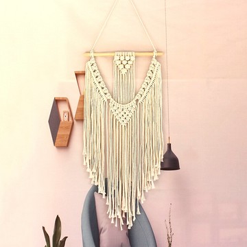 手工編織掛毯北歐ins風復古掛件家居壁掛背景墻裝扮創意掛布禮物