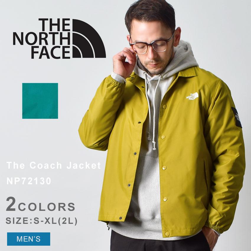 送料無料 ザ ノースフェイス ジャケット メンズ ザ コーチジャケット THE NORTH FACE NP72130 ゴールド イエロー 黄 ブルー  グリーン ロゴ | LINEショッピング