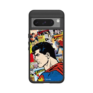 Pixel 8 Pro SolidSuit 黑 - Superman - Superman-漫畫風
