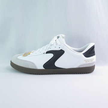 Skechers 254154WWBK 男休閒鞋 HOTSHOT 德訓鞋 寬楦 瞬穿免綁鞋帶 白x黑