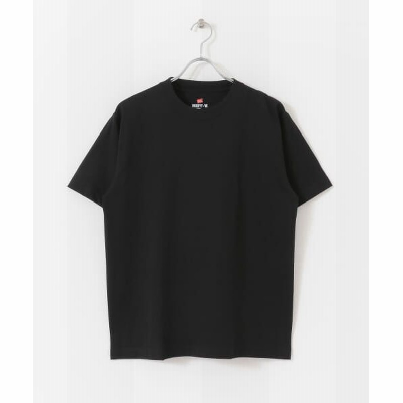 Sense Of Place By Urban Research センスオブプレイス バイ アーバンリサーチ Web 一部店舗限定 Hanes Beefy Shortsleeve T Shirt Black M 通販 Lineポイント最大get Lineショッピング