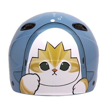 EVO CA-110 / CA110 安全帽 鯊魚貓福 深海藍 半罩 單帽子 不含鏡片 卡通 雪帽