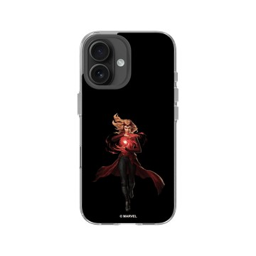 iPhone 16 Clear Case（相機按鈕） 透明 - 迪士尼-漫威 Marvel - 緋紅女巫