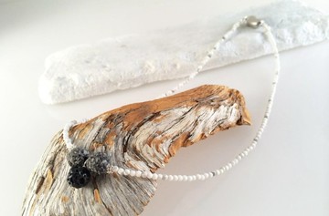 熔岩 + Howlite ◇ SV 項鍊 2
