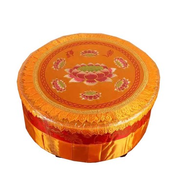 限時下殺 免運 可開立發票 台灣公司 拜椅 拜櫈 圓刺繡蓮花拜墊跪墊 拜佛墊 禪墊 禪櫈蒲團