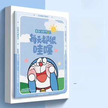 叮當貓適用蘋果ipad保護套2022新款Pro11平板電腦外殼iPad9代10.2可愛硅膠air5磁吸17/18帶筆槽9.7仿皮mini6