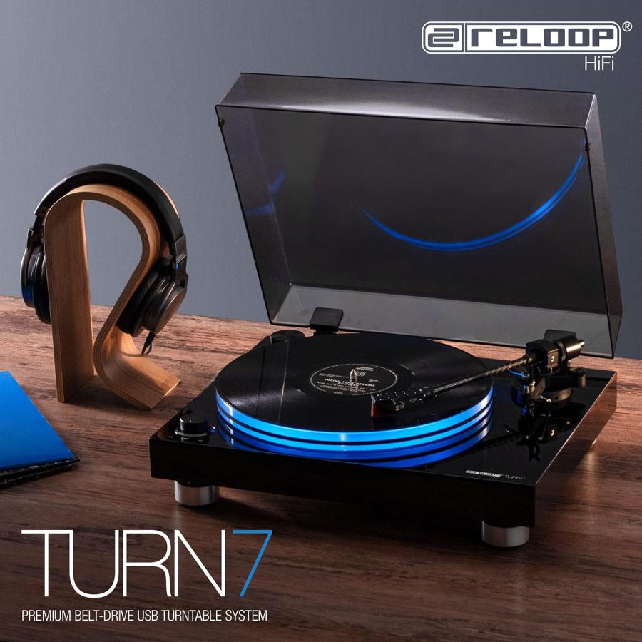 Reloop Turn Premium HiFi turntable with Ortofon 2M Red cartridge 並行輸入