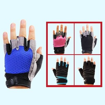 現貨+預購 健身手套 護腕運動手套-半指透氣防滑減震耐磨男手套2款71w4【獨家進口】【米蘭精品】