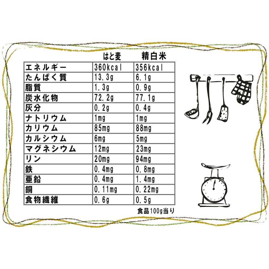 はと麦 1kg 国産 雑穀 丸つぶ