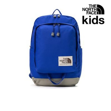 【The North Face 官方旗艦】北面兒童藍色大容量休閒後背包｜8B23CZ6 書包