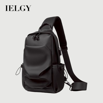 IELGY 男士多功能休閒防水斜挎包
