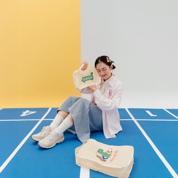 QUEENSHOP_F 聯名 JOGUMAN 旅行三件組 現+預 【06070431】