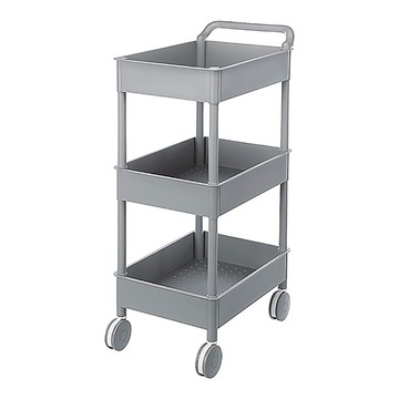 KEYWAY 聯府 大車輪推車三層 AQ603-3 518*345*898mm  灰色  3層  1個