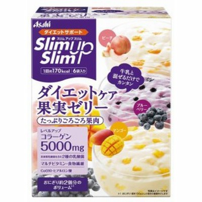 スリムアップスリムダイエットケア果実ゼリー 6袋