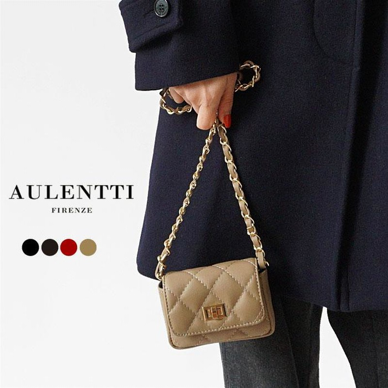 オウレンティ チェーン バッグ レディース AULENTTI ミニ
