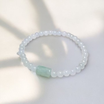 冰種翡翠手鍊 | 天然緬甸A貨翡翠 | 送禮