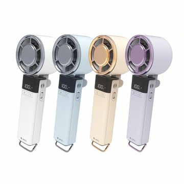 【Lapo】沁冷多功能三用製冷風扇 LF-03｜奶／白／藍／紫