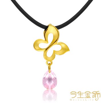 【今生金飾】輕舞墜 黃金墜飾