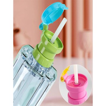 礦泉水吸管蓋飲料瓶蓋子轉換硅膠兒童寶寶外出喝水神器吸管瓶蓋