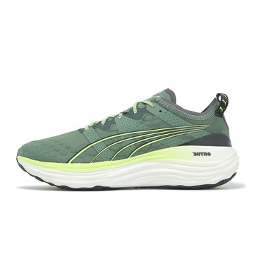 Puma 慢跑鞋 ForeverRun Nitro 男鞋 綠 黑 氮氣中底 回彈 運動鞋 37775728