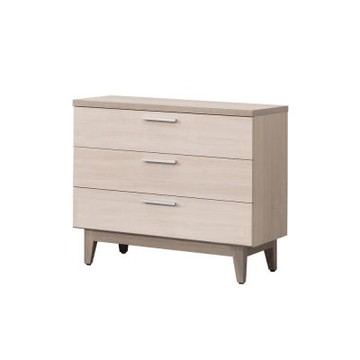 唯熙傢俱-海瑟薇雙色三斗櫃 抽屜櫃