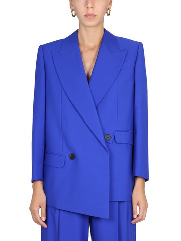 alexander mcqueen structured double-breasted jacket