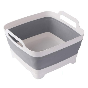 Kwons 可折疊多用途瀝水籃 白色  30 x 31 x 20cm  1個