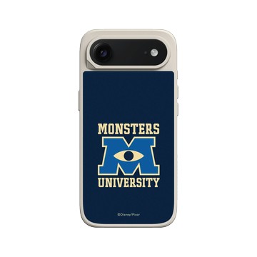 iPhone Air SolidX 貝殼灰 - 迪士尼-皮克斯 PIXAR - 怪獸大學校徽2