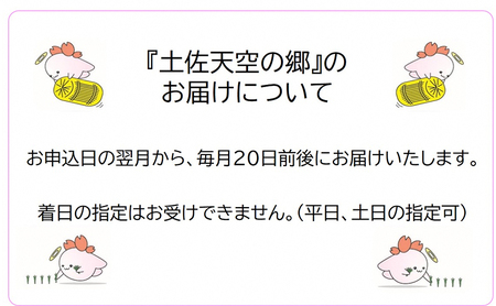 ★令和5年産★2010年・2016年 お米日本一コンテスト inしずおか 特別最高金賞受賞 土佐天空の郷　にこまる　4kg　毎月お届け全12回