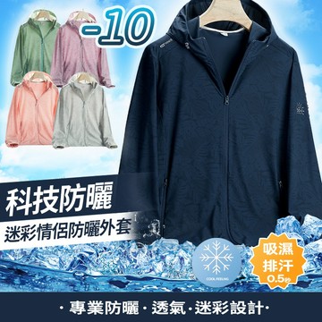 台灣出貨 UPF50+涼感外套 夏季外套 迷彩防曬外套 冰絲防曬衣 涼感衣  抗UV外套 機車外套 情侶防曬衣 遮陽外套