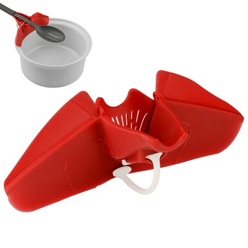 Premier's 附濾嘴鏟匙收納架  1個  紅色