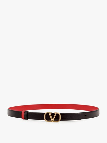 Vlogo reversible leather belt - VALENTINO GARAVANI - gender_Woman