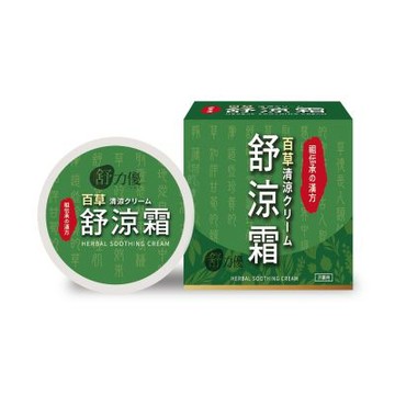 舒力優百草舒涼霜30g-4入組