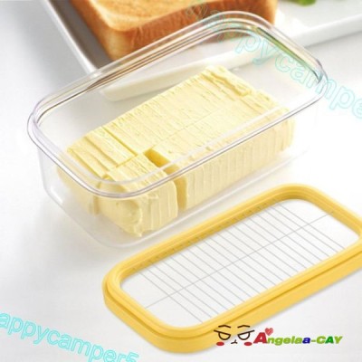 バターケース 使いやすい カットできるバターボックス バターボックス 長方形の収納ボックス チーズカット