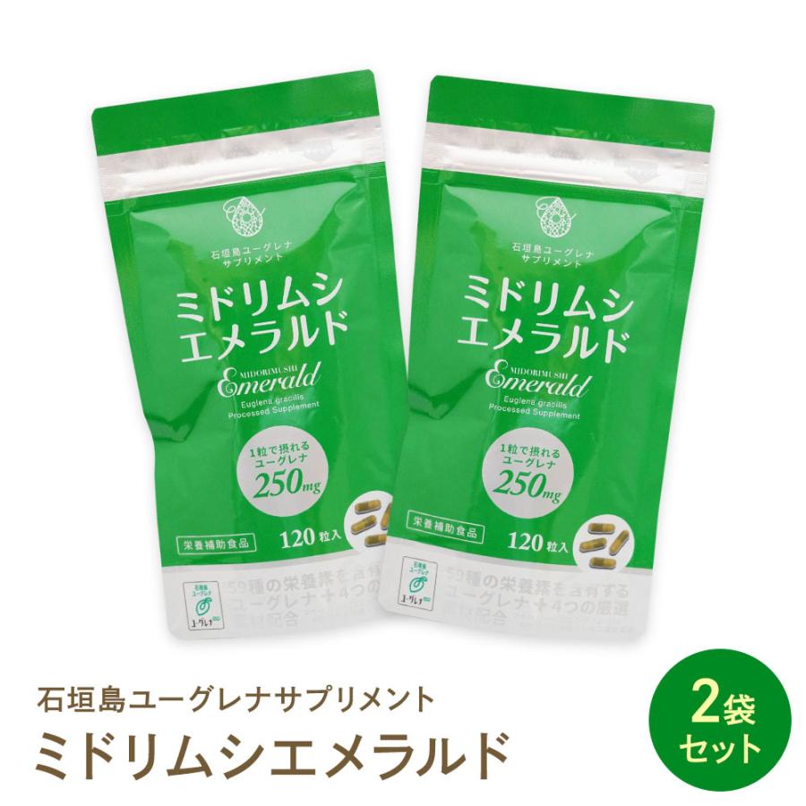 お得な600粒‼　ユーグレナのちから　120粒×5袋     ②