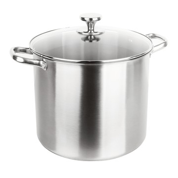 VILIVIN 電磁爐適用 不鏽鋼燉鍋  1個  銀色  30cm