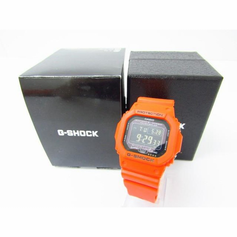 CASIO　カシオ　Gショック　G-SHOCK　GW-M5610MR　オレンジ G-SHOCK ジーショック CASIO カシオ 腕時計 GW-M5610MR-4