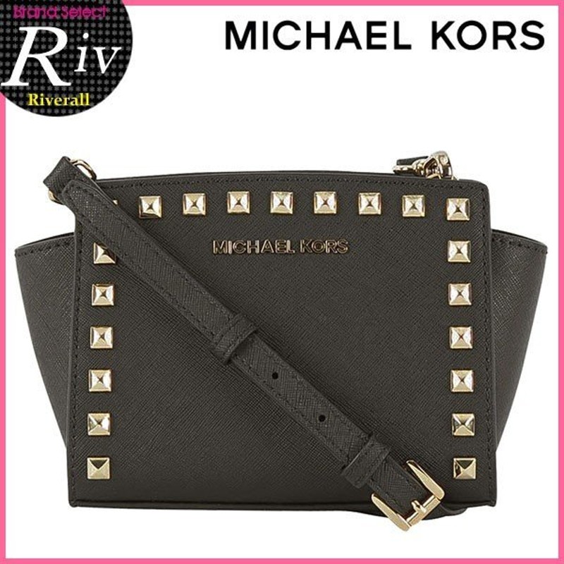 マイケル マイケルコース バッグ ショルダーバッグ 斜めがけ スタッズ Michael Michael Kors Selma Stud Mini Messenger 32h4gsmc3l 通販 Lineポイント最大0 5 Get Lineショッピング