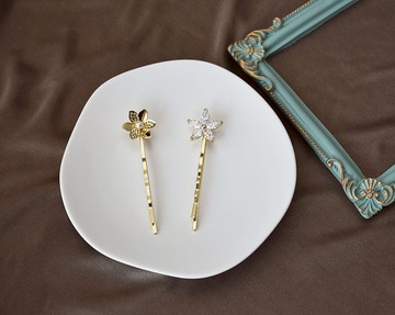 手工限定-閨密花朵髮夾套組