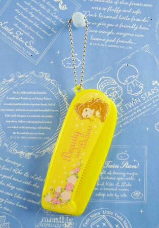 【震撼精品百貨】公主 系列Princess 摺疊梳-貝兒圖案 震撼日式精品百貨