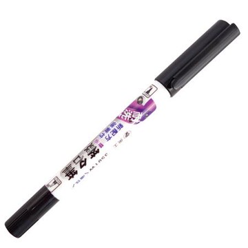 英士ACE耐洗滌油性雙頭簽名筆350TW/黑/0.4~1.2mm