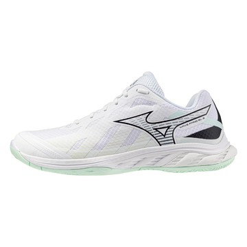 Mizuno 美津濃 WAVE FANG EL 2 男羽球鞋 71GA242315  27cm  白色