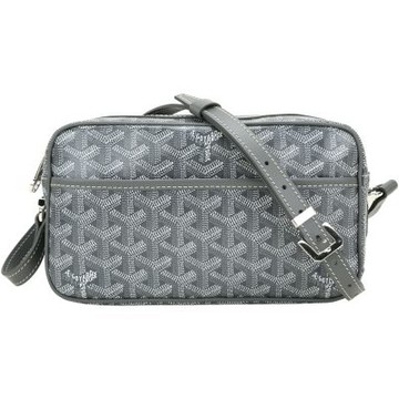 GOYARD 高雅德 Cap-Vert PM 塗層帆布圖騰斜背相機包(灰色)