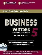 Cambridge English Business 5 Vantage Self-study Pack (Student's Book with Answers and Audio CDs (2)) (1版) ESOL 2011 Cambridge